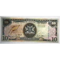 TRINIDAD AND TOBAGO 2006 . TEN 10 DOLLARS BANKNOTE